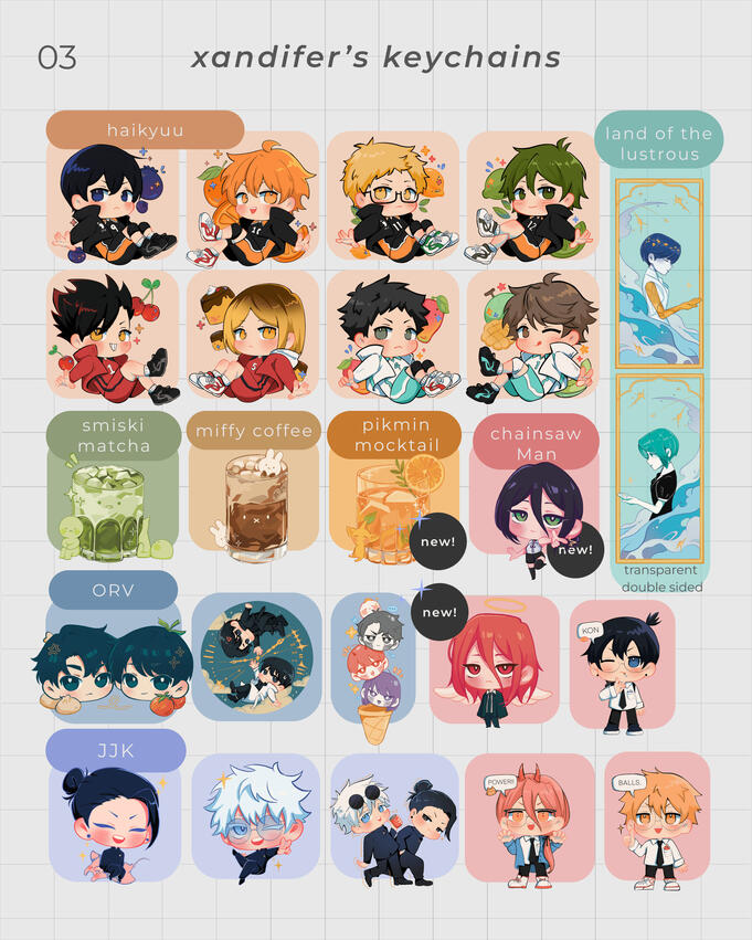 KEYCHAINS!!