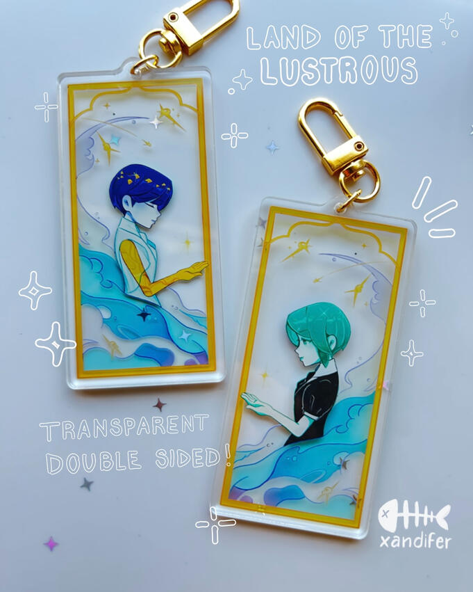 Land of the lustrous keychain