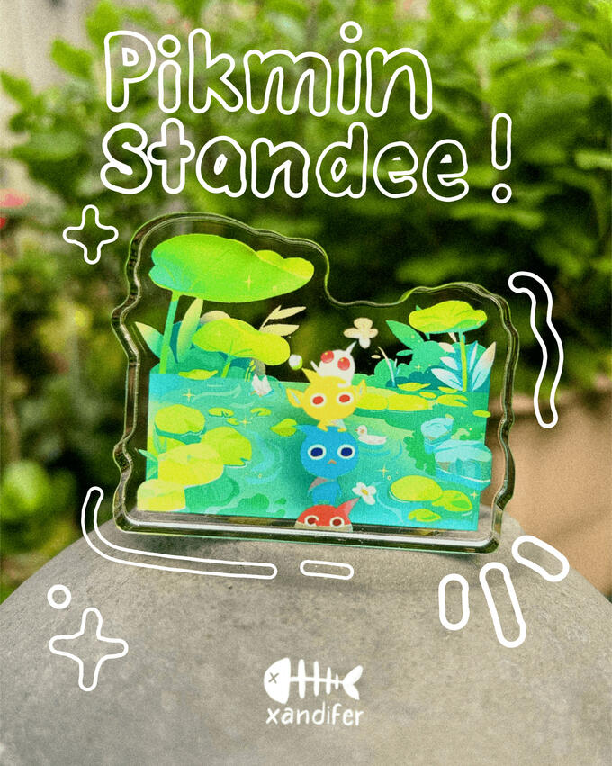 pikmin standee