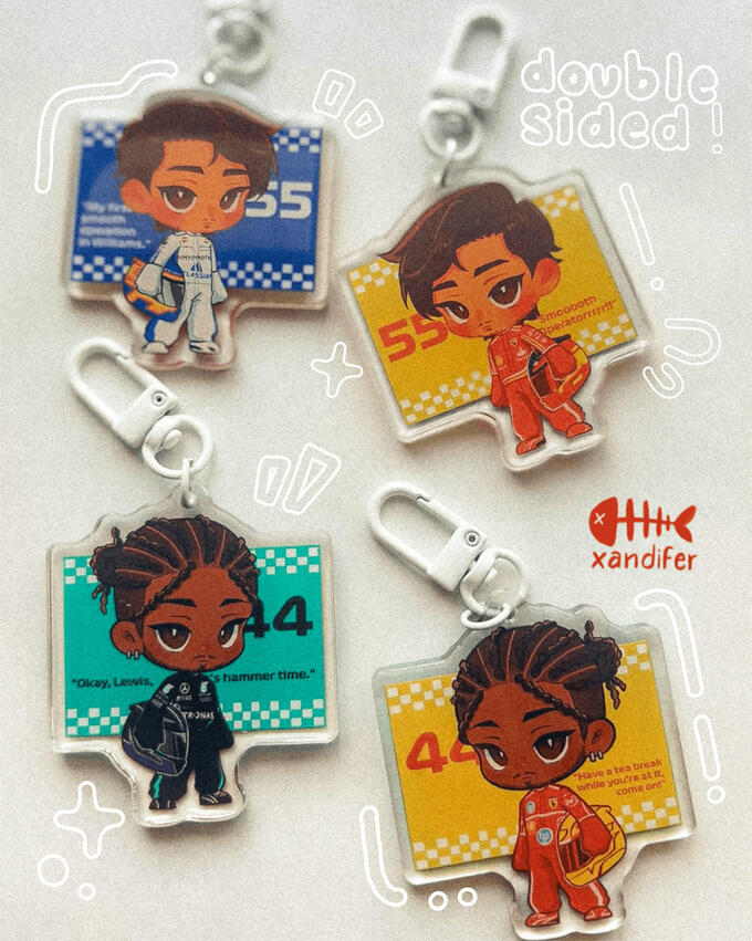 f1 keychains