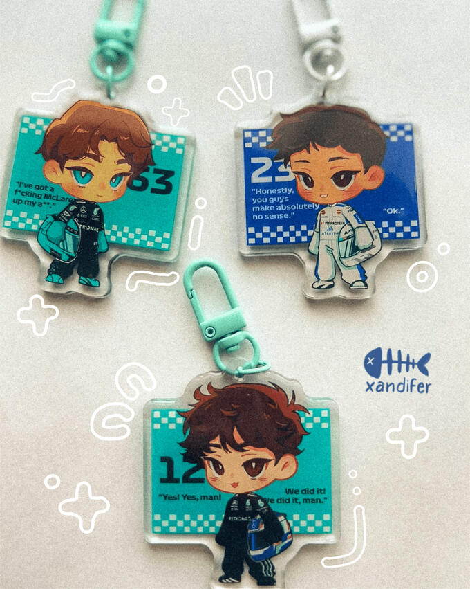 f1 keychains